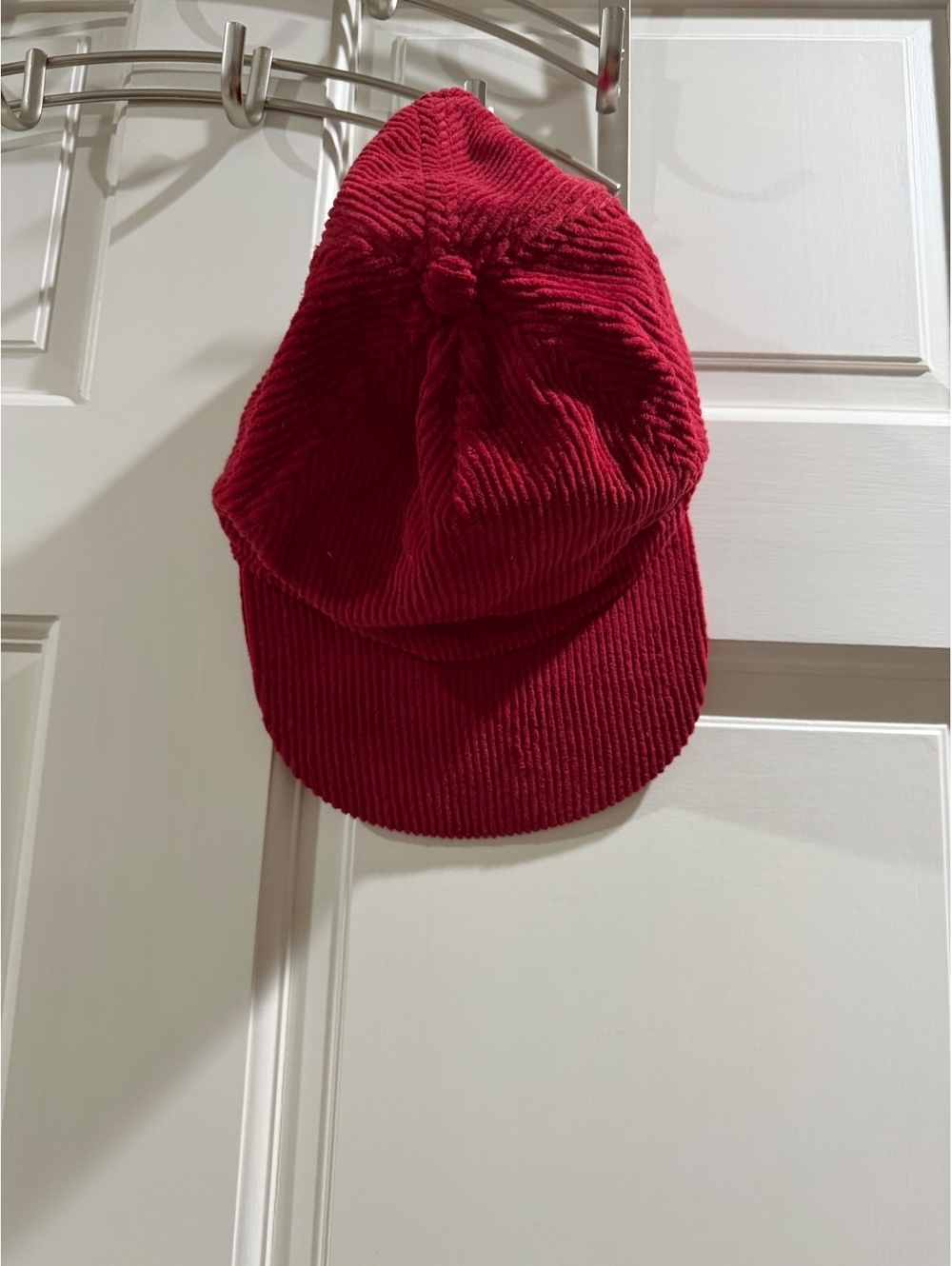 Vintage Red Corduroy Cap by Impor